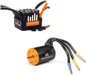 Spektrum Firma 100A Brushless Smart ESC / 6500Kv Sensorless Motor Combo: No-Prep, SPMXSEMC13