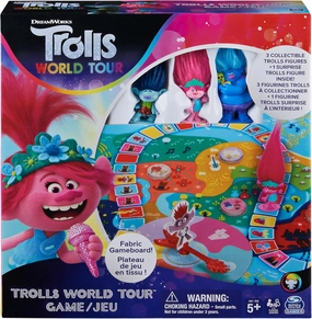Spin Master Games Trolls World Tour Cooperative Strategy Board Game for Families and Kids Ages 5 and up