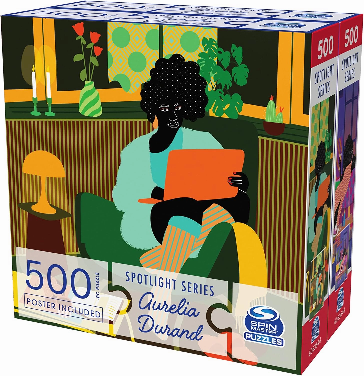 Spin Master Puzzles, 500-Piece 2 Jigsaw Puzzle Bundle Cozy Lemon Cake Aurelia Durand Artist Spotlight, for Adults & Kids Ages 12  Amazon Exclusive