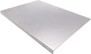 Stainless Steel Cutting Boards for The Kitchen, Suitable for Meat, Fruits, Vegetables, Bread, and Baking Large-sized Cutting Boards (40 x 30cm/15.7 x 11.8 in)
