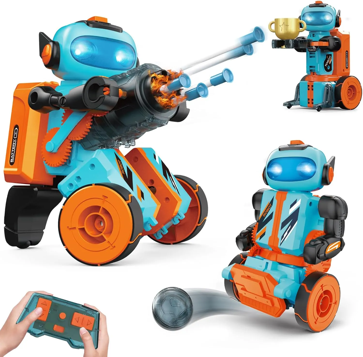 STEM Circuits Robot Building Toys for Kids Ages 8-12  Year Old, 3 in 1 Remote Control & Programming Robotics Kit, Electric Science Projects Set, Ideal Gift for Boys Ages 12-16