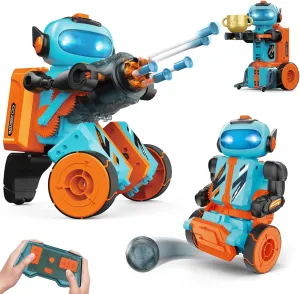 STEM Circuits Robot Building Toys for Kids Ages 8-12  Year Old, 3 in 1 Remote Control & Programming Robotics Kit, Electric Science Projects Set, Ideal Gift for Boys Ages 12-16
