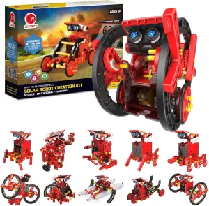 STEM Projects 12-in-1 Solar Robot Toys,Learning Science Experiment Kit, Easy to Build,Gifts for Kids Ages 8  Year Olds Boys