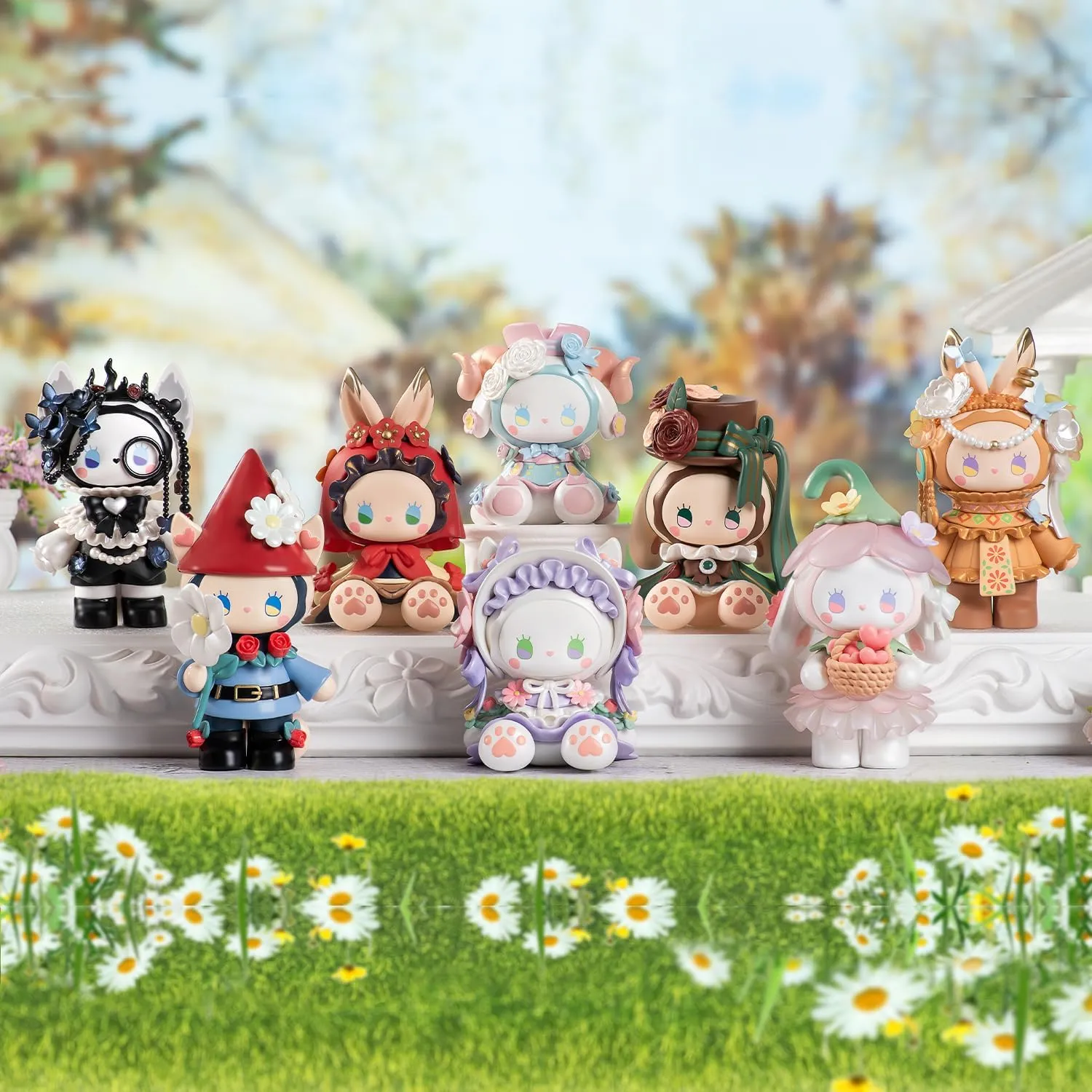 Studio Emma Secret Forest Garden Dating Series Blind Bag 6PCS Random Collection Mystery Toys Cute Blind Box Figures for Birthday Gifts