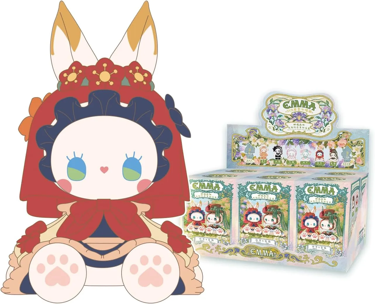 Studio Emma Secret Forest Garden Dating Series Blind Bag 6PCS Random Collection Mystery Toys Cute Blind Box Figures for Birthday Gifts