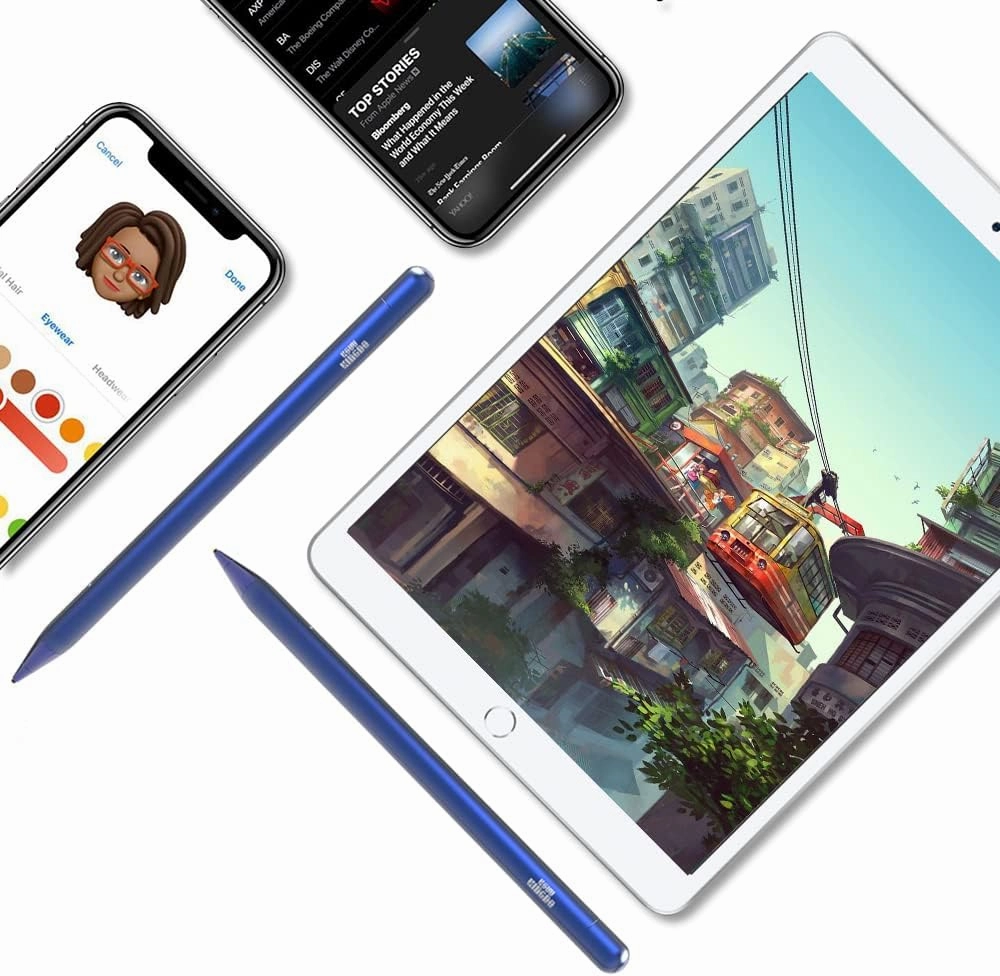 Stylus Pen Compatible iPad 10th 9th 8th 7th 6th Generation, Pro 12.9 11 inch,Air 5th 4th 3rd Gen mini 6 5/for iPhone Mini Pro Max 16/15/14/13/12/11/10...(Blue)