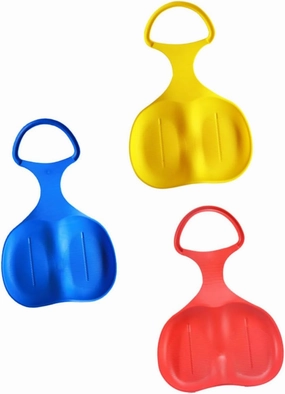 SUPVOX Snow Grass Sand Sleds for and Girls Slider Pe Material Bendable Random