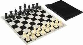 The House of Staunton Analysis Chess Set Combo (Black)
