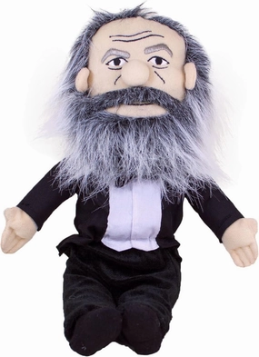 The Unemployed Philosophers Guild Karl Marx Little Thinker - 12" Soft Stuffed Plush Doll