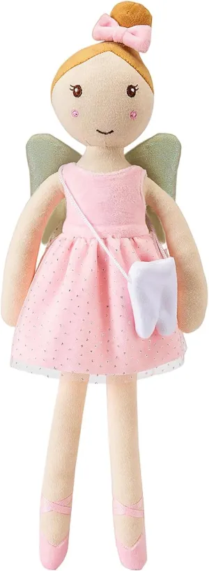 Tooth Fairy Soft Plush Ballet Doll with Little Tooth Bag Christmas Holiday Birthday Gifts for Kids