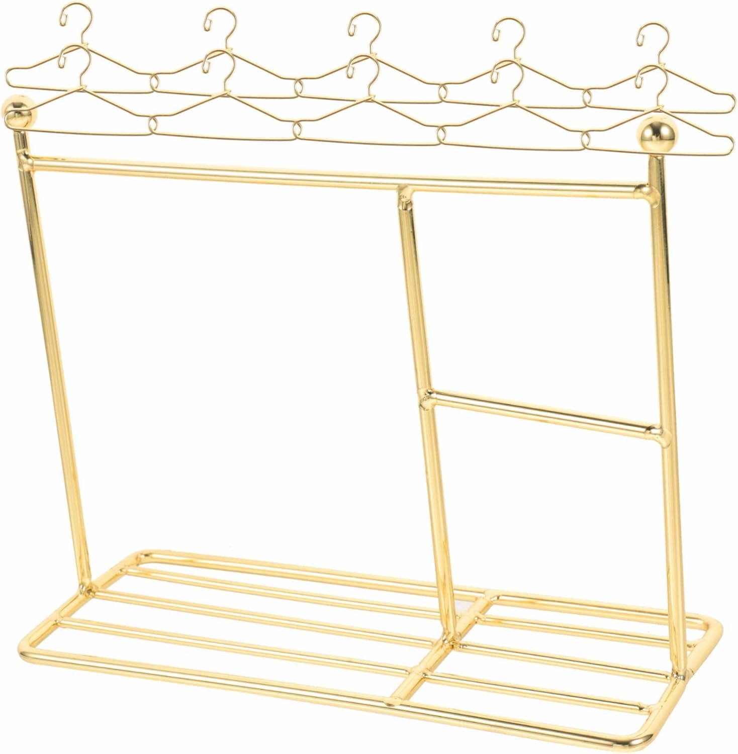 Toyvian 3sets Miniature Clothes Hanger for Dollhouse Upgraded Rack Mini Hangers for Displaying Doll Clothes Cute Mini Home Decor