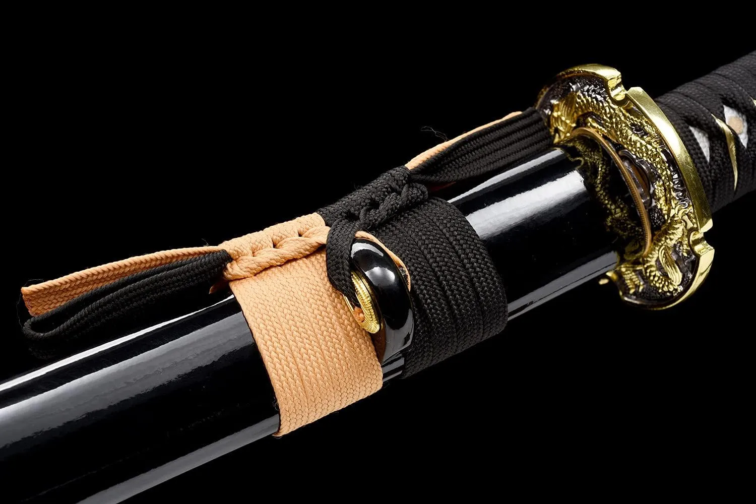 Traditional Heat/Clay Tempered Hand Forged Katana Sword | Real 1060/1095 T10 High Carbon Steel Sharp Full Tang Katanas | Practical Authentic Japanese Samurai Swords