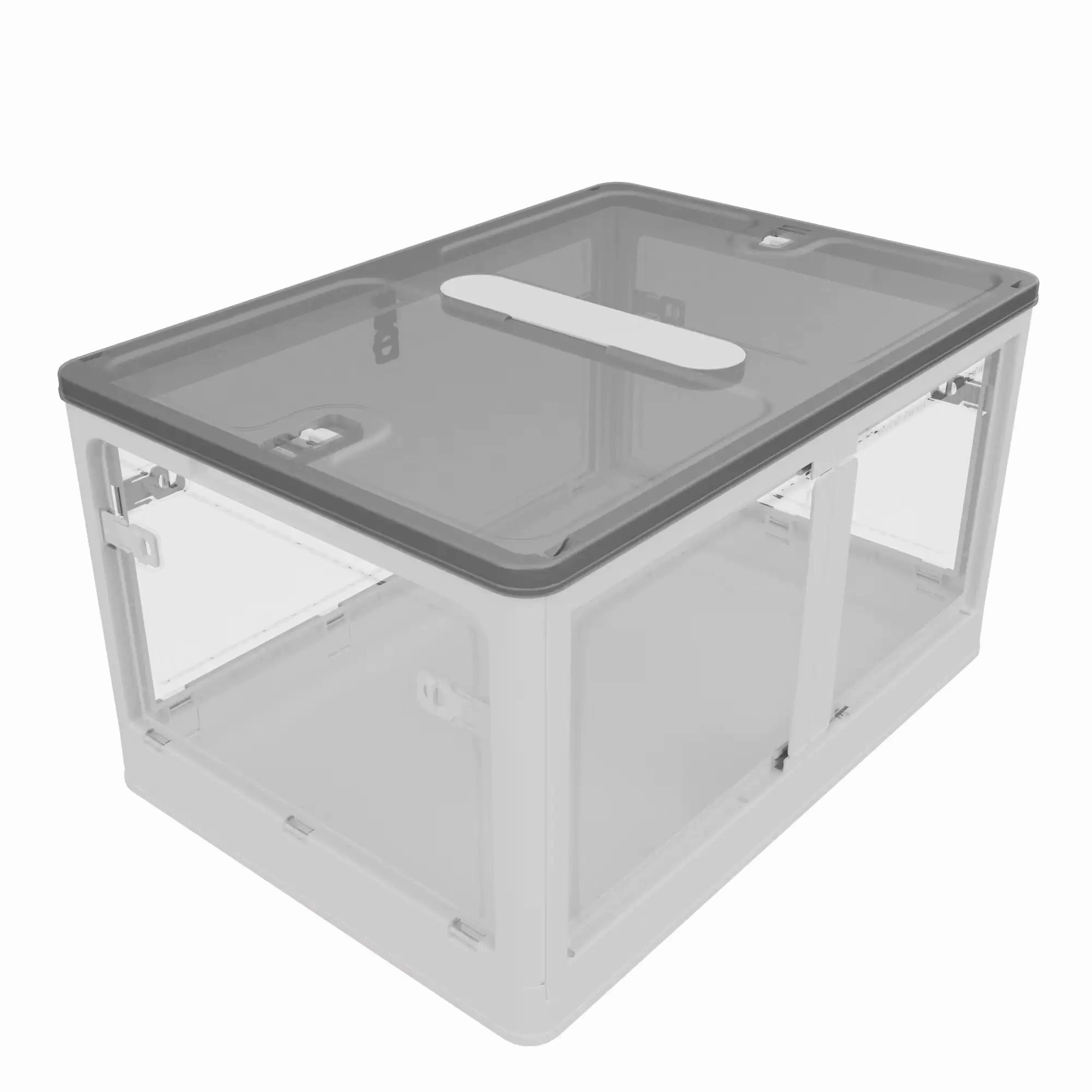 Transparent Stackable Storage Bins