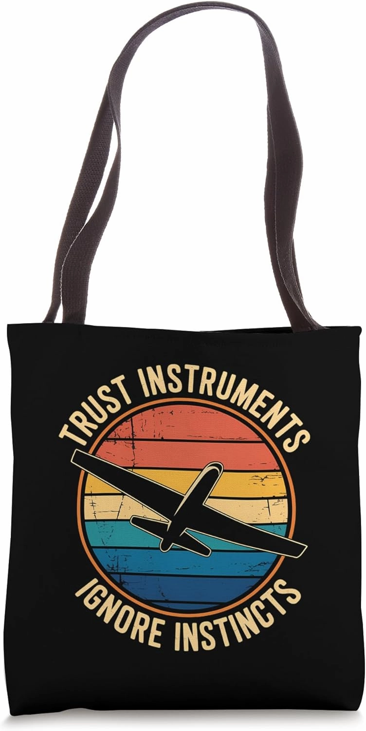 Trust Instruments Ignore Instincts Tote Bag