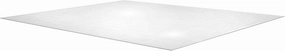 Ultimat® Polycarbonate Rectangular Chair Mat for Carpets - 48" x 118"