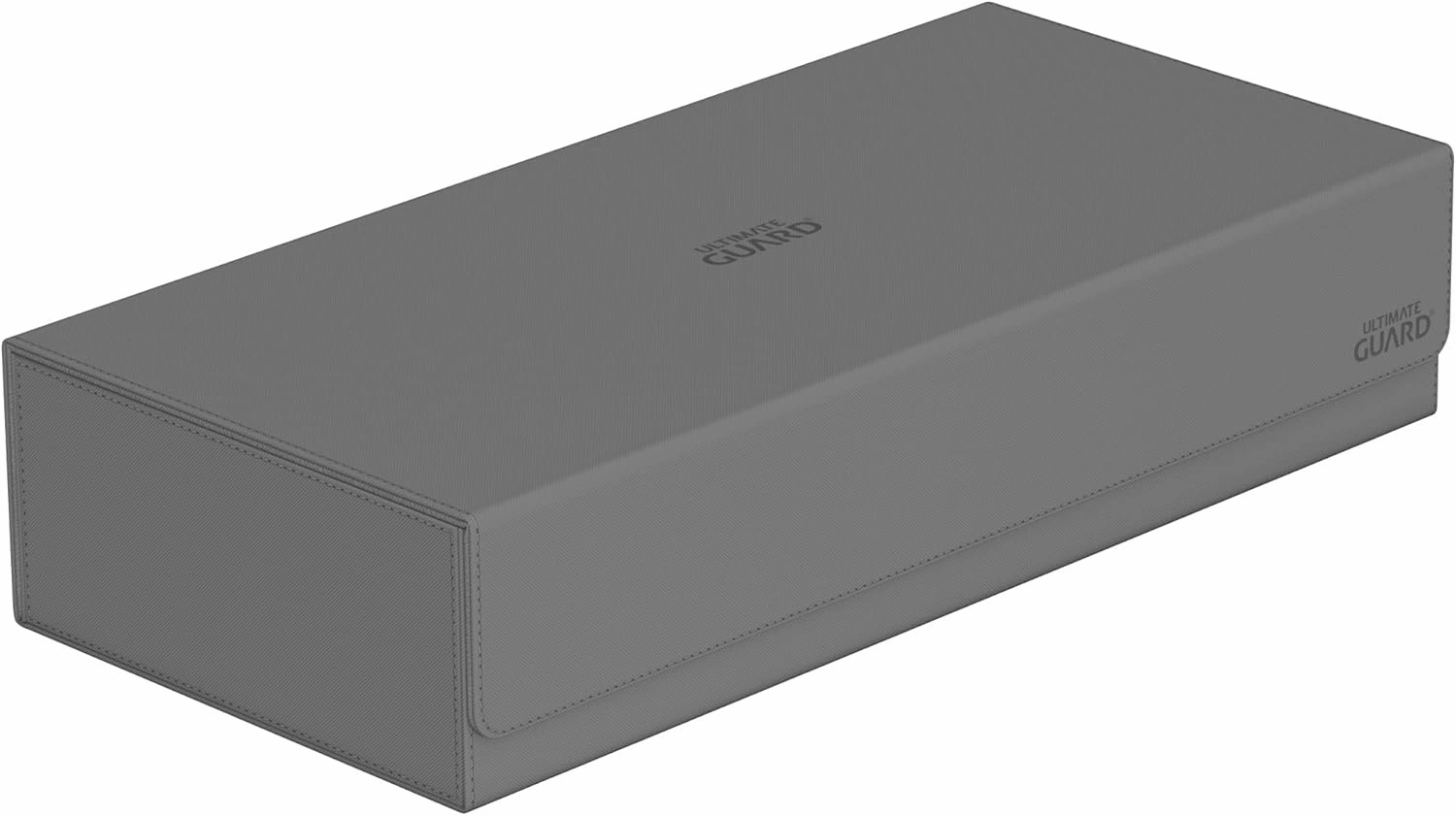 Ultimate Guard Superhive 550 , Deck Case for 550 Double-Sleeved TCG Cards, Grey, Compatible with Boulders, Magnetic Closure & Microfiber Inner Lining
