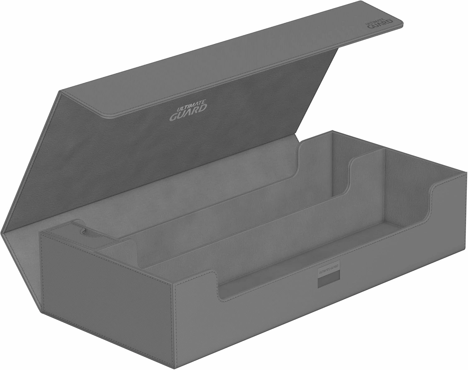 Ultimate Guard Superhive 550 , Deck Case for 550 Double-Sleeved TCG Cards, Grey, Compatible with Boulders, Magnetic Closure & Microfiber Inner Lining