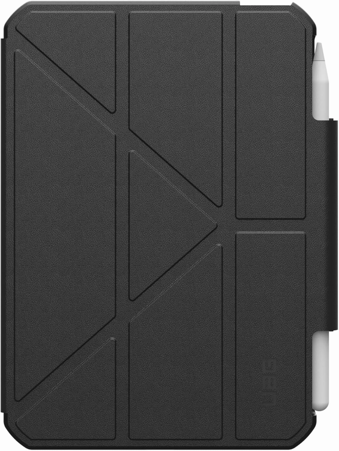 URBAN ARMOR GEAR UAG Designed for iPad mini A17 Pro Case (7th Gen, 2024) A2993 A2995 A2996 8.3" Essential Armor, Multi-Angle Adjustable Stand Protective Cover w/Pencil Pro/Pencil Holder, Black