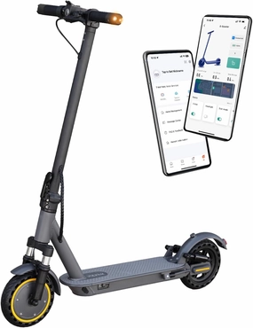 VOLPAM Electric Scooter, 350W Motor, Max 21-23 Miles Range, 19 Mph Top Speed, 8.5'' Tires, Cruise Control, Portable Folding, Double Braking System for Adults and Teens