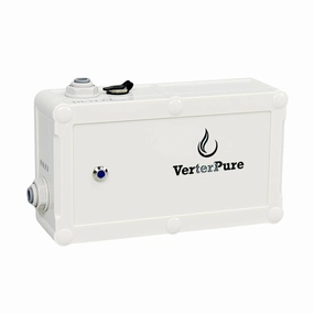 VP2 Mini UV-C LED Ultraviolet Water Filter Purifier, Reduce up to 99.99% of Contaminants at Flow Rate 0.52GPM, Smart On/Off Switch, 12V DC for RV Boats Off-Grid Livings, Mercury Free