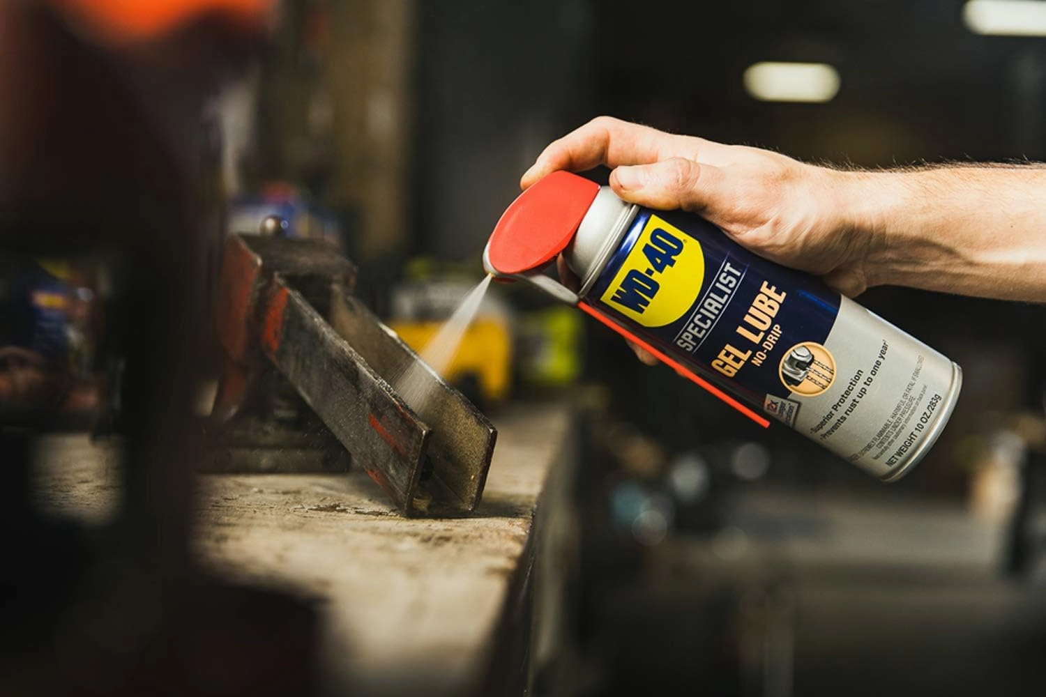 WD-40 Specialist Dry Lube with Smart Straw Sprays 2 Ways, 10 OZ [6-Pack] & WD-40 Specialist Gel Lube with Smart Straw Sprays 2 Ways, 10 OZ