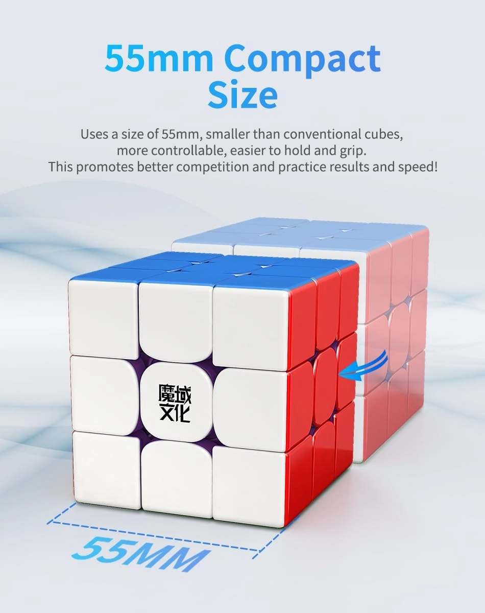 Willking Moyu Weilong WRM 2021 Maglev 3x3 Magnetic Speed Cube Stickerless moyu WR M WCA Professional 3x3 2021 Flagship Magic Cube (maglev Version)