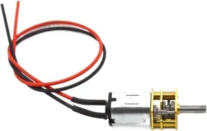 Xianglaa-Motor 12V N20 Geared Motor with Wire, GA12-N20 Low Speed Smart Car Motor, Mini Metal Gear Reduction DC Motor (Size : 4000rpm)