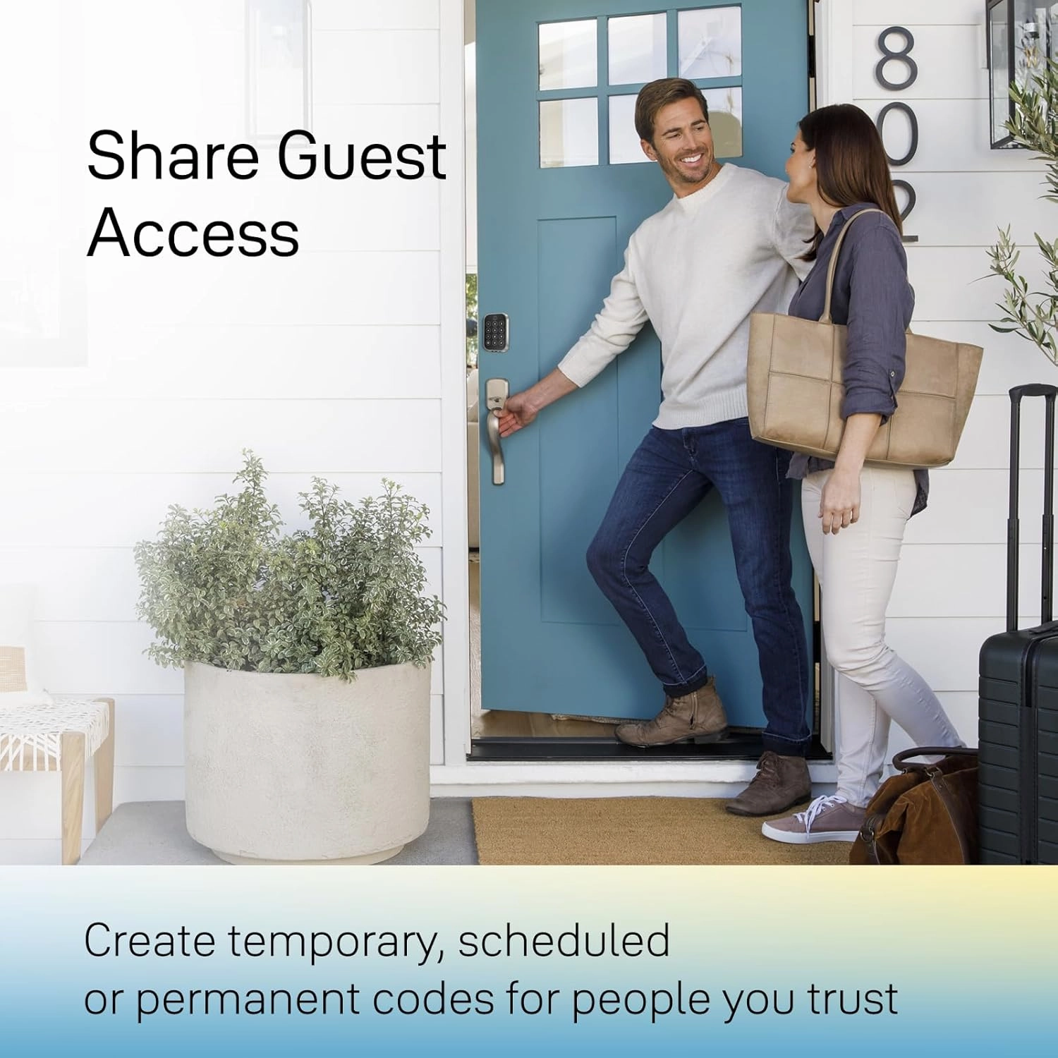 Yale Assure Lock 2 Plus Apple Home Keys (Tap to Open) Deadbolt, Black Suede Smart Keyless Entry Door Lock with Wi-Fi Connected Keypad for Code Entry and Remote Access, YRD450-N-WF1-BSP