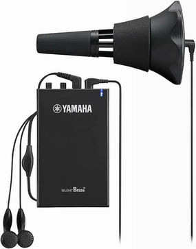 Yamaha SILENT Brass System For Trumpet - Pickup Mute & Personal Studio Included (SB7J)