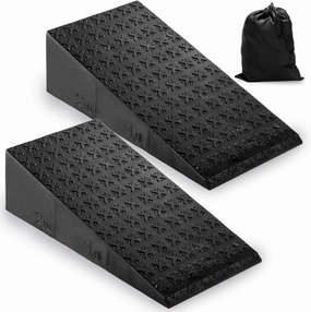 Yarlung 2 Pack Squat Wedge Block, Non-Slip Slant Board for Heel Elevated Squat, Calf Stretch, Home Gym, Enhance Mobility and Strength Performance