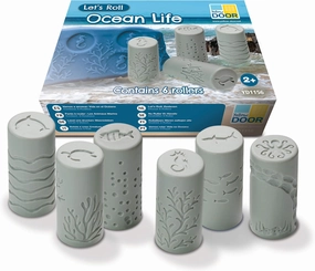 Yellow Door Let's Roll, Ocean Life Rollers, Set of 6