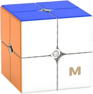 YJ MGC2 Elite V2 2x2 Magnetic Stickerless Speed Cube 2x2x2 Cube Puzzle,YongJun 2 by 2 Cube (Flagship)