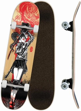 Yocaher Complete 31" x 7.75" Skateboards w/Premium Skateboard Grip Tape, Pro Aluminum Alloy Truck, ABEC-9 Bearing, 54mm Wheels