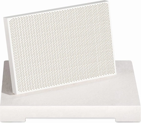 Zonon 2 Pieces Ceramic Honeycomb Soldering Board Jewelry Block Welding Heat Proof Mat Making Tools Honeycomb Soldering Kit for Jewelry Making