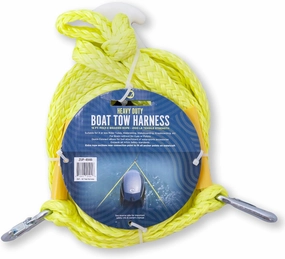 ZUP 4-Person Heavy-Duty Tow Harness, 16ft Tow Rope for Tubes, Skis, Wakeboards and Water Sports, Quick Connect System with Rope Float for Easy Set-Up